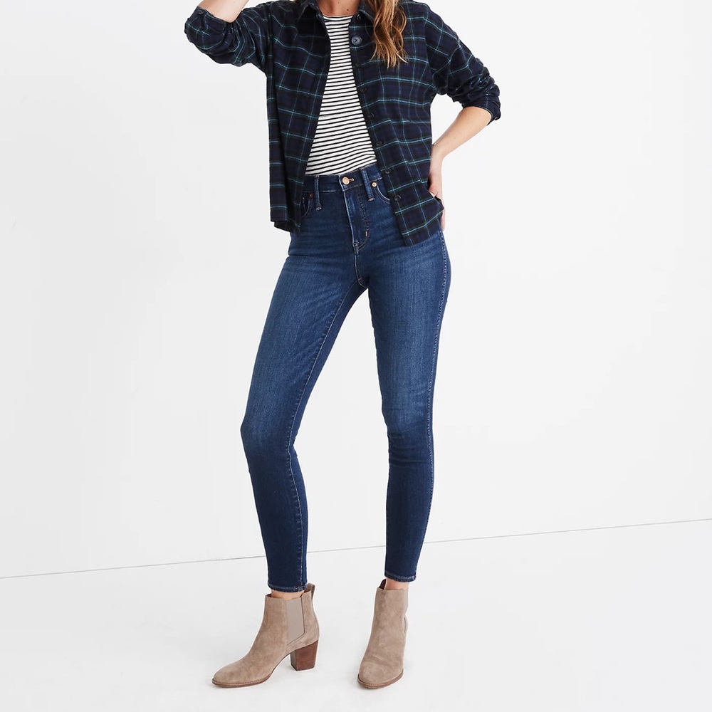 Petite 10" High-Rise Skinny Jeans: Insuluxe Denim Edition